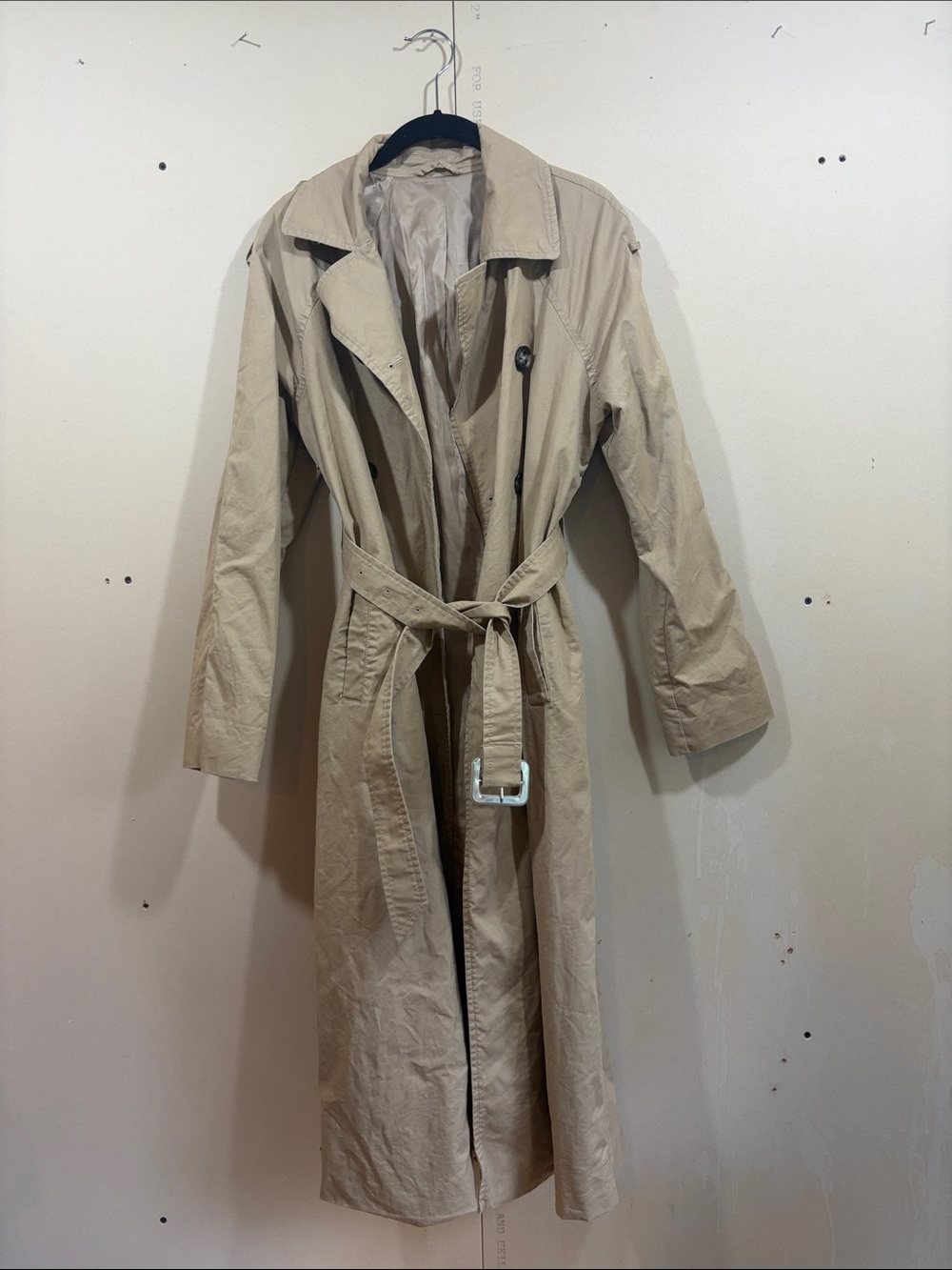 & Other Stories Tan Trench Coat Size 4